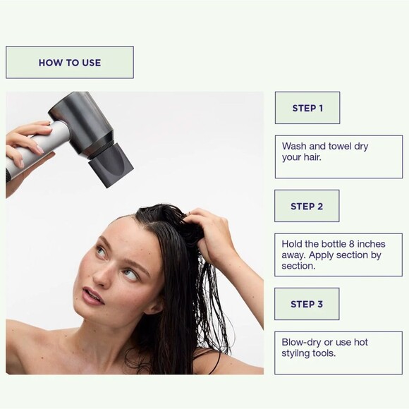 NEW Maria Nila Quick Dry Heat Spray 5.1 oz Protectant Vegan Shine Color Safe - Picture 8 of 10